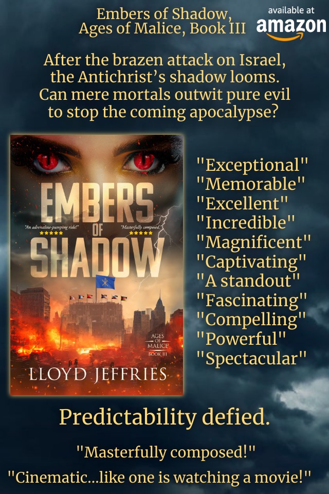 LloydJeffries2's tweet image. &quot;A riveting page-turner. After reading book two, I just had to read book three in the series, Embers of Shadow: Age of Malice. I wasn&apos;t disappointed.&quot;
 #bookgram #readbook
amazon.com/dp/B0BHXPDHYL