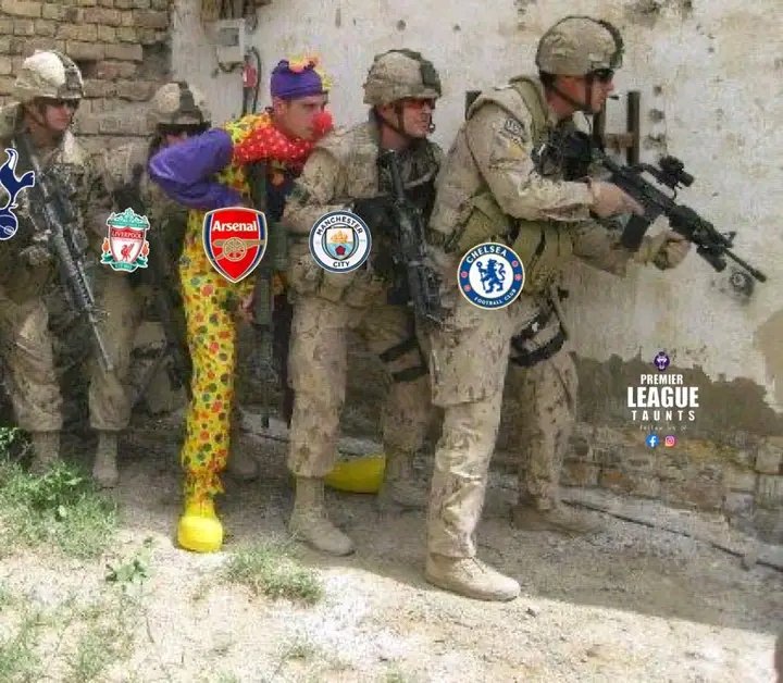 5 of the big top 6 clubs in the Premier League will be representing England in the Champions League 

 Tottenham have win 3 Europa leagues for their Level

Meanwhile ARSENAL are Untouched UEFA virgins 😂😭

#cfc #mufc #LFC #AFC #mancity #BBNaija #epl #CHEFUL #joaopedro #Chelsea