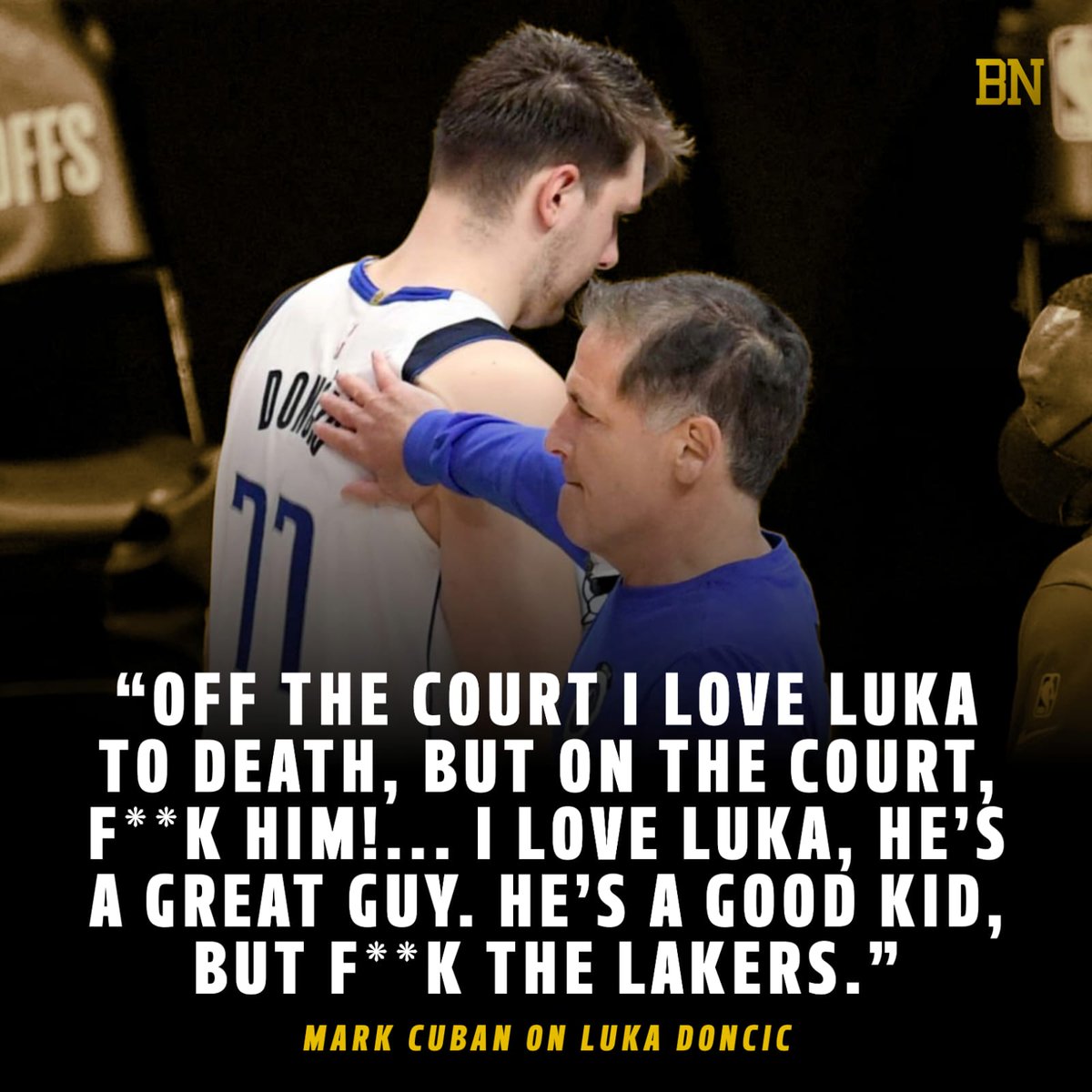 Mark Cuban never holds back when it comes to Luka and the Lakers 🗣️

(via Gil's Arena)