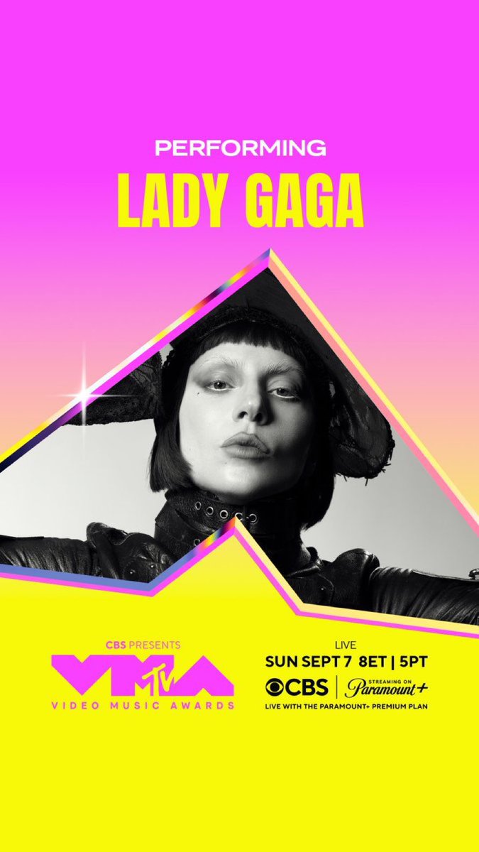 🚨 Lady Gaga actuará en los MTV #VMAs 2025.

Se celebrarán en la madrugada del 7 al 8 del septiembre a las 02:00h (hora española).