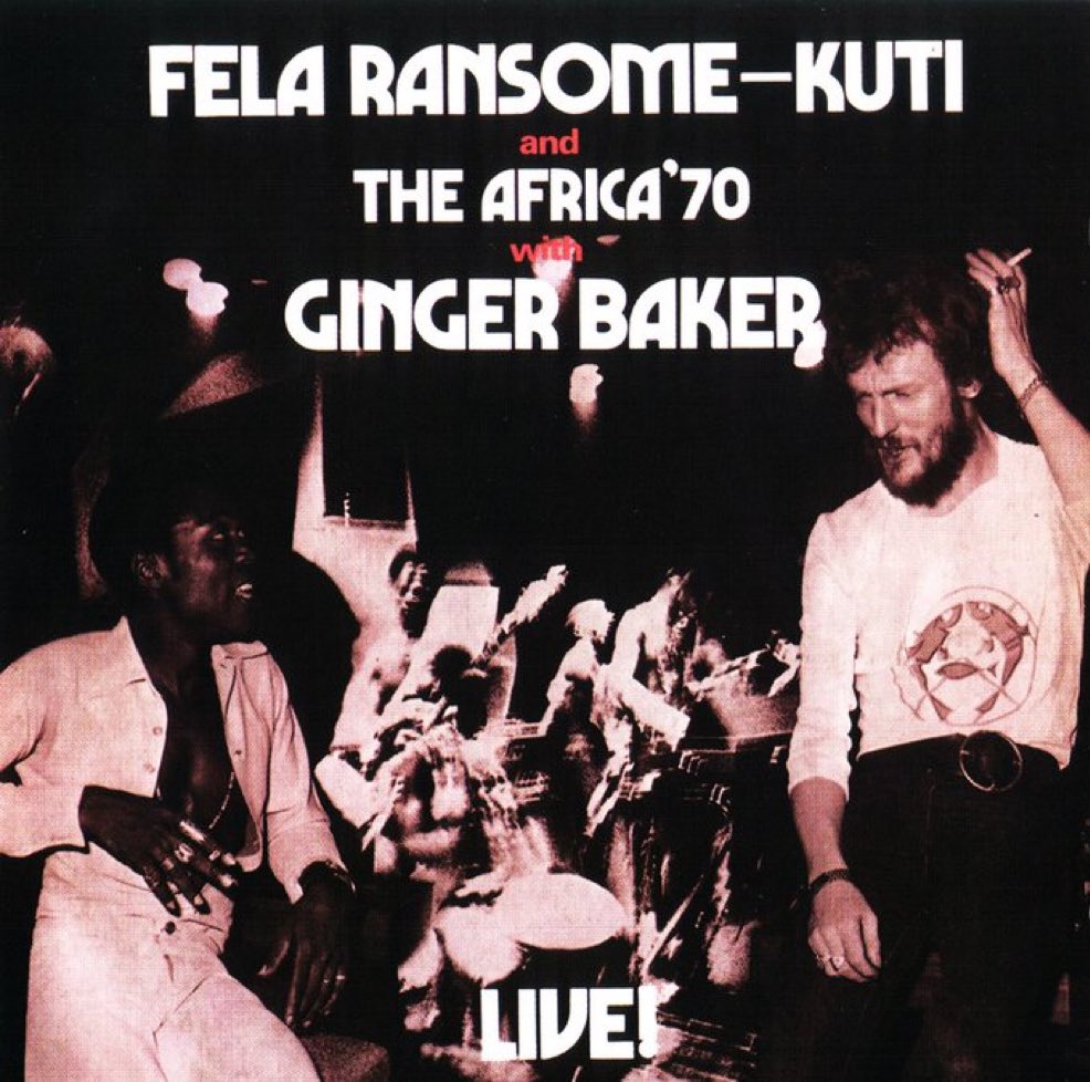 SVG__Collection's tweet photo. On this day in 1971, Fela Ransome-Kuti and The Africa '70 with Ginger Baker  released “Live!” https://t.co/gJnfa36zCH