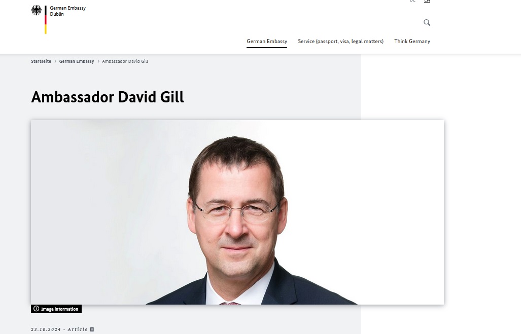 If anyone wants to register their (civil) reaction to the treatment of Irish protester Kitty O'Brien at the hands of German police in Berlin yesterday, these are the contact details for the German embassy in Dublin. Surely Ambassador David Gill will have been alarmed.