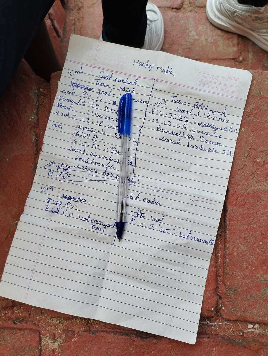 The biggest beneficiaries of the Asia Cup being held in Bihar are the kids who train at the sports complex here. 

They have been asked by their coaches to take notes and learn as much as possible from the games and they do it diligently.

#Hockey #HockeyAsiaCup