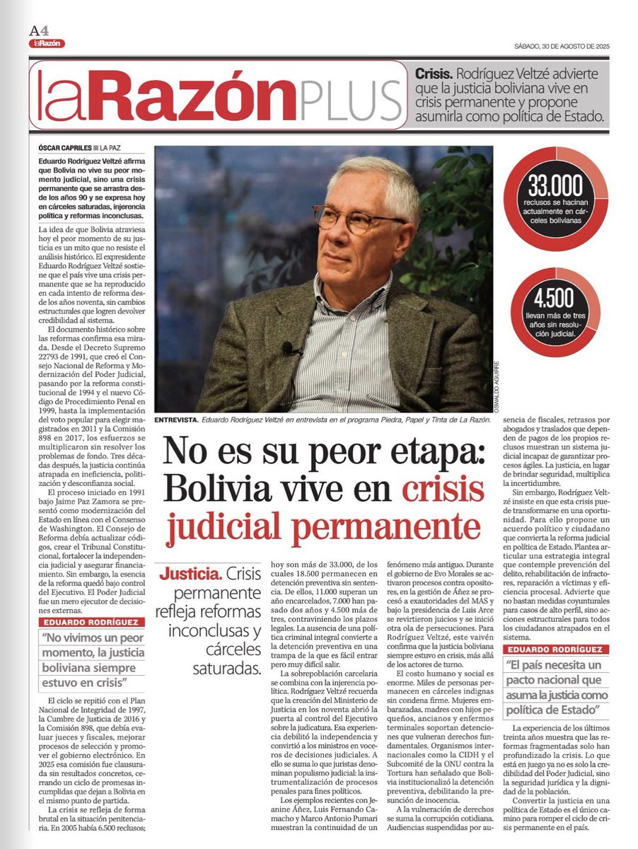 E. Rodríguez Veltzé (@erveltze) on Twitter photo 