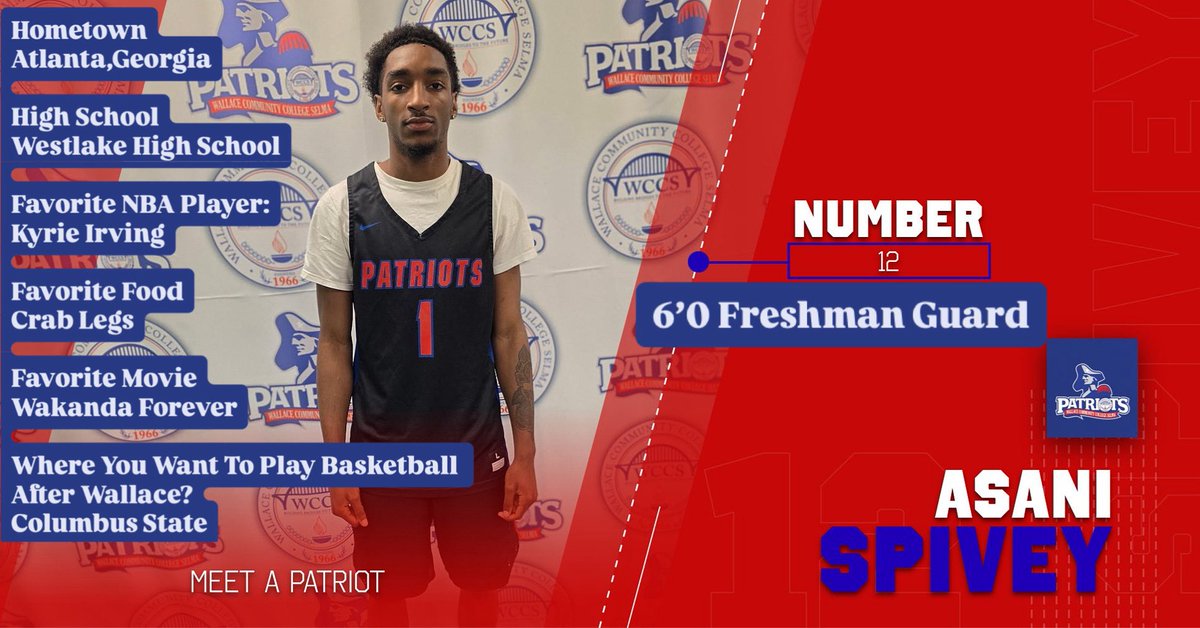 Patriots Nation things to know about Freshman Guard <a href="/beanspivey25/">Asani (Bean) Spivey</a> 🔴⚪️🔵