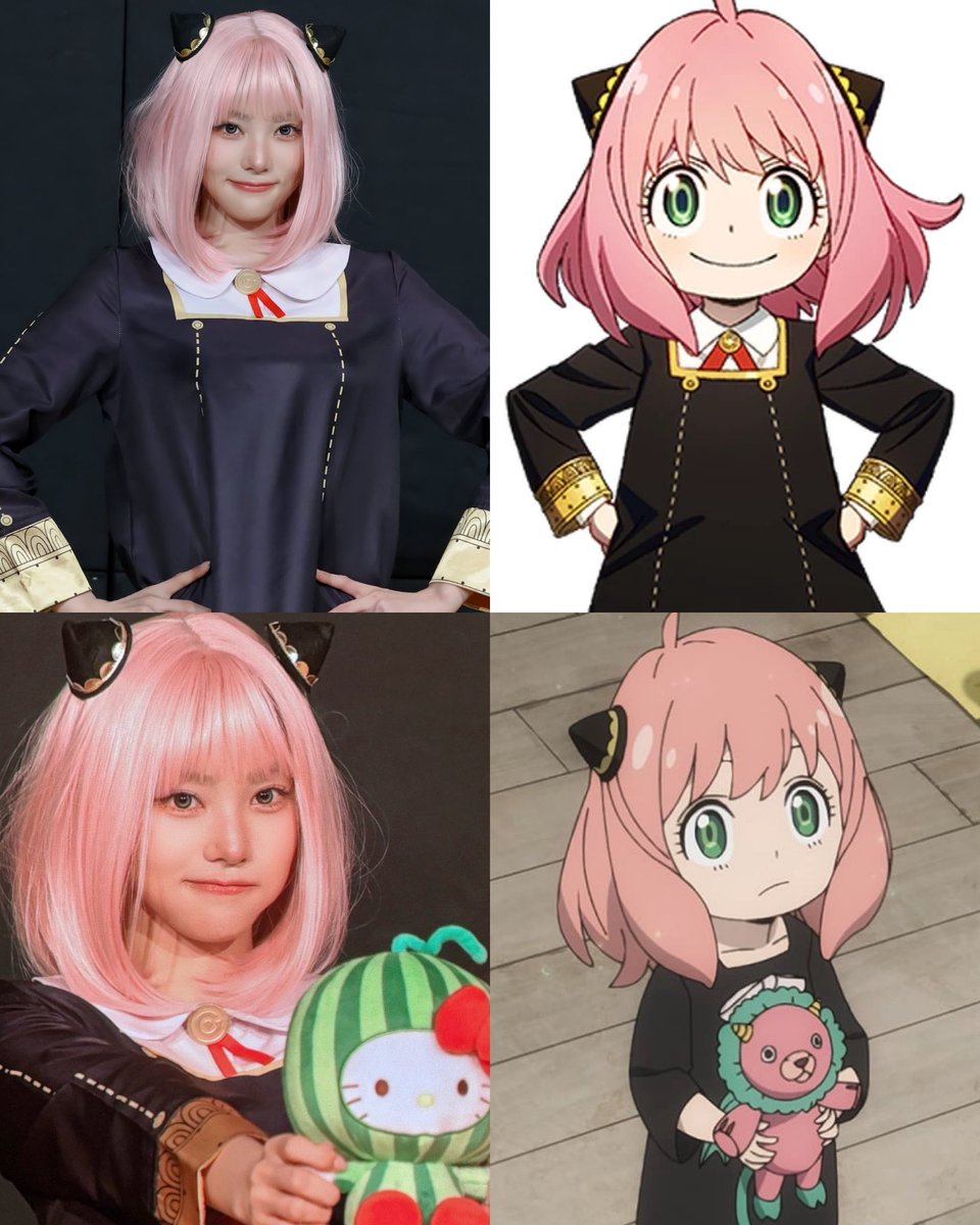 jinsoul as anya from spy x family