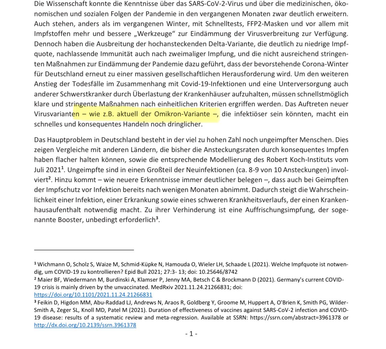 Christian Drosten hatte vor dem UA Sachsen behauptet, die umstrittene Leopoldina-Stellungnahme sei e...