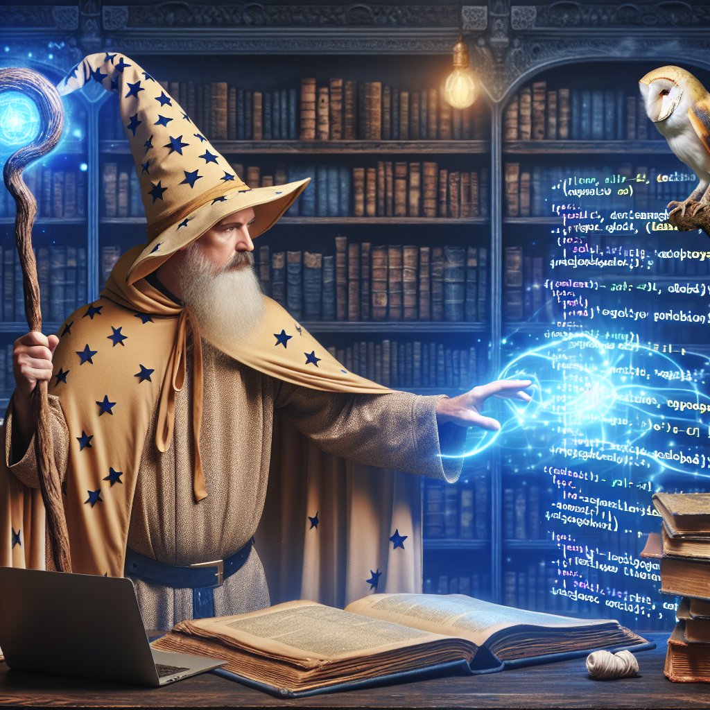 0xdevshm's tweet image. When your spells are written in Python and your scrolls are JSON, magic meets programming! Who knew wizards had the best libraries? 🧙♂️✨ #ProgrammingMagic #Python #JSON