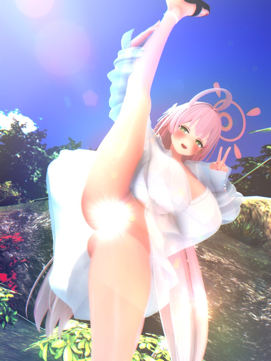 #今月描いた絵を晒そう 
今月作ったMMD。健全なやつ。 