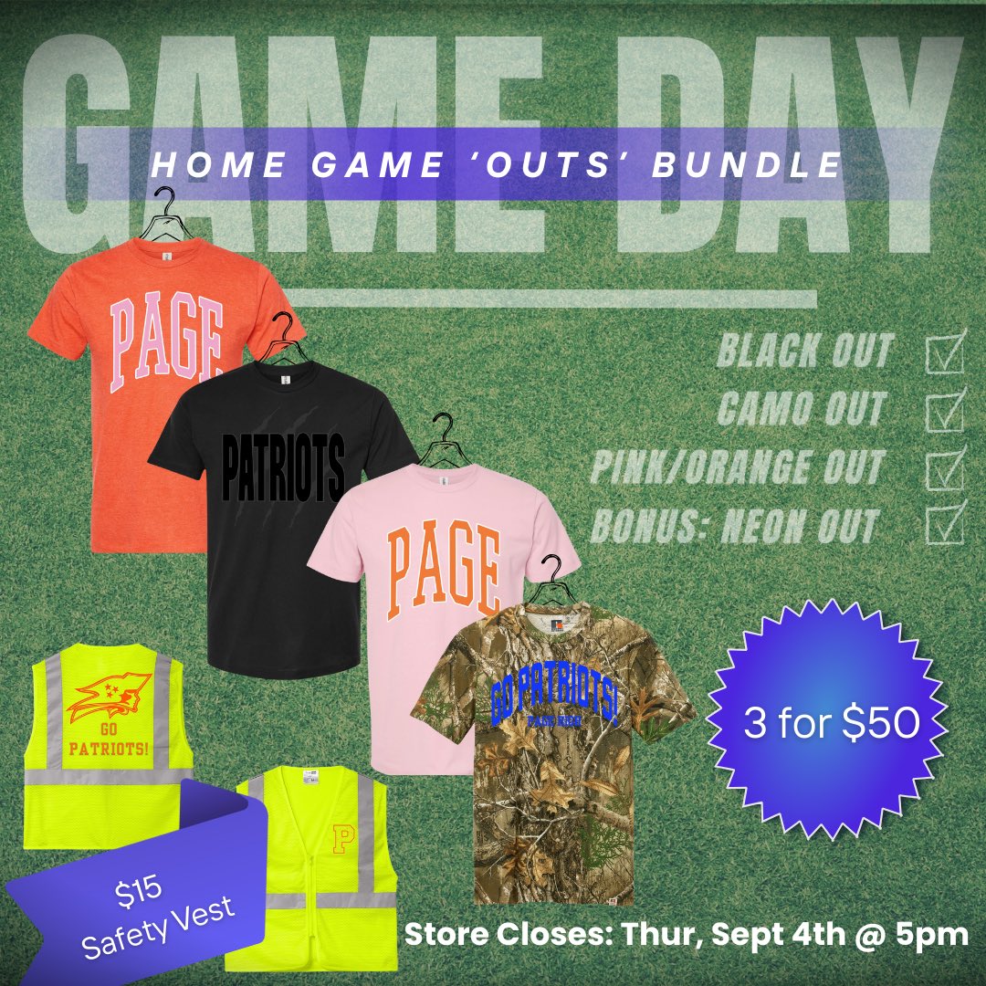 Page High Athletics tweet media