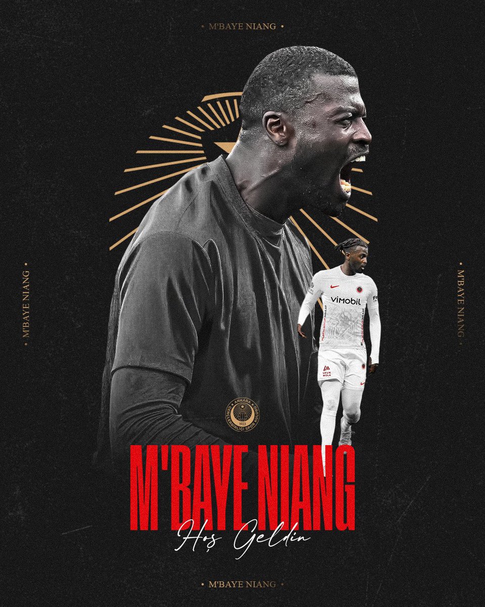 🚨Mbaye Niang Gençlerbirliği’nde!
