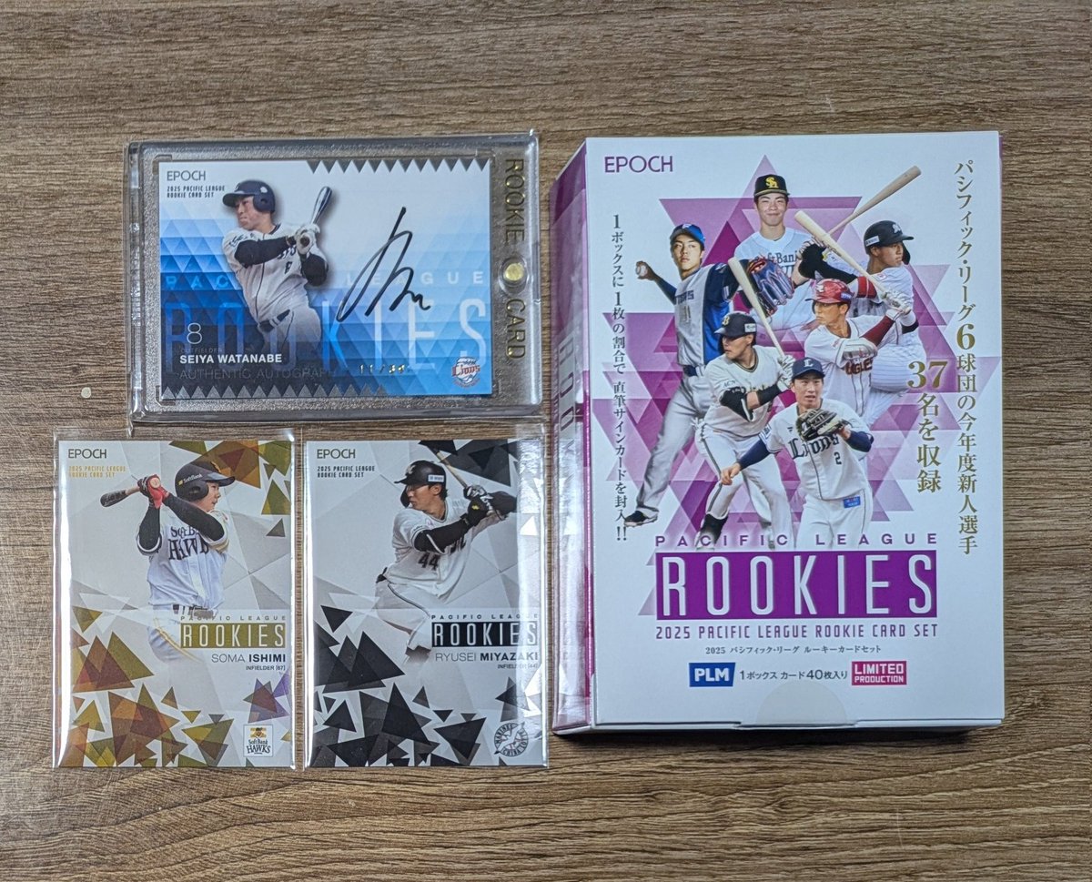 ラストナンバー】新人王候補 千葉ロッテ 西川 史礁 直筆サイン4/4 6回