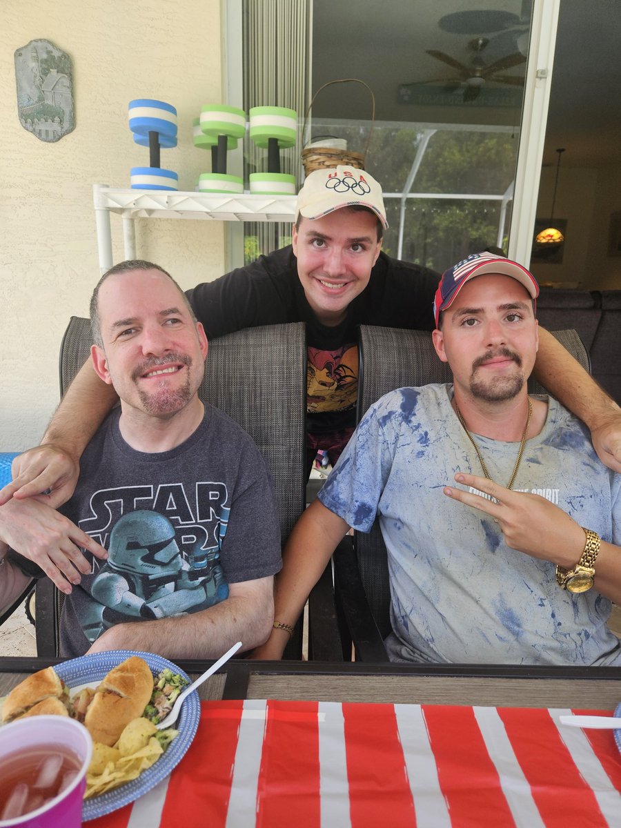Joshua John Blood (@joshuablood98) on Twitter photo In #labordayweekend2025, Me, Matt Browning, and <a href="/JoelBlood2/">Joel Alan Blood</a> is fun foods, played labor day #bingomusic party. That be fun for amazing game, y'all!🇺🇸 #laborday In #labordayweekend2025, Me, Matt Browning, and <a href="/JoelBlood2/">Joel Alan Blood</a> is fun foods, played labor day #bingomusic party. That be fun for amazing game, y'all!🇺🇸 #laborday