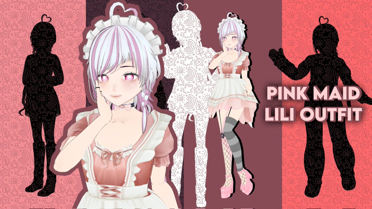 thank you for today 🩷
maid outfit finally out, cleaned a lot today was fun :3 

(lets not talk about that the whole time i was playing clair obscure the catagory was just chatting and nobody warned me)

see ya tmr for the last one of this special week ✰