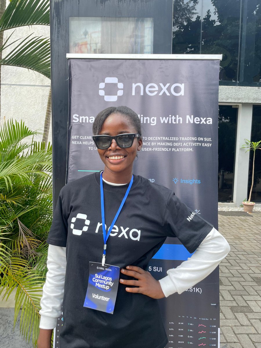 I had an amazing time at the Sui Lagos Community Event today!
It was a wonderful experience learning, connecting, and sharing ideas with brilliant minds in the ecosystem.

A big thank you to <a href="/SuiNetworkNG/">Sui Nigeria Community</a> and everyone who made this gathering possible.