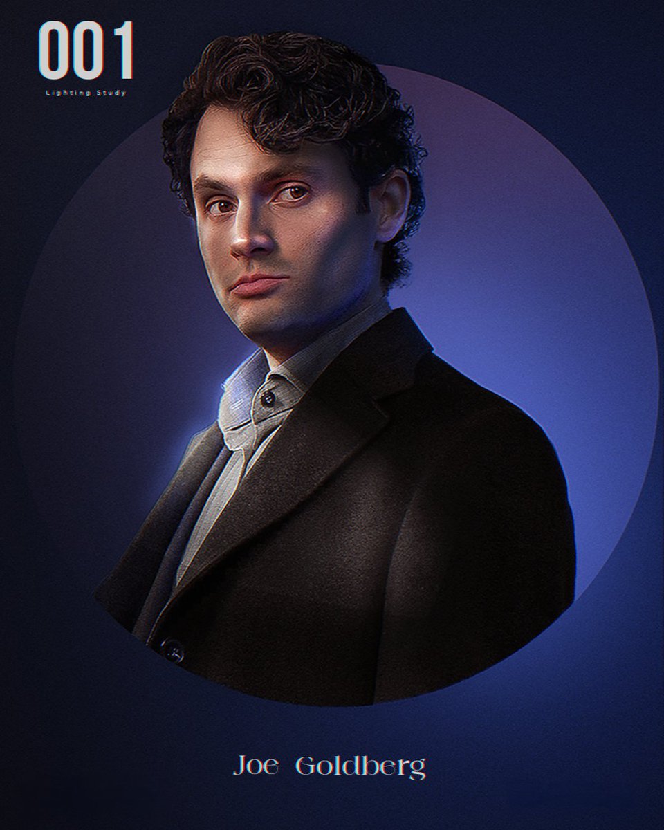 NejiDZN's tweet image. Joe Goldberg - Lighting Study 🎨

Before ➡️ After