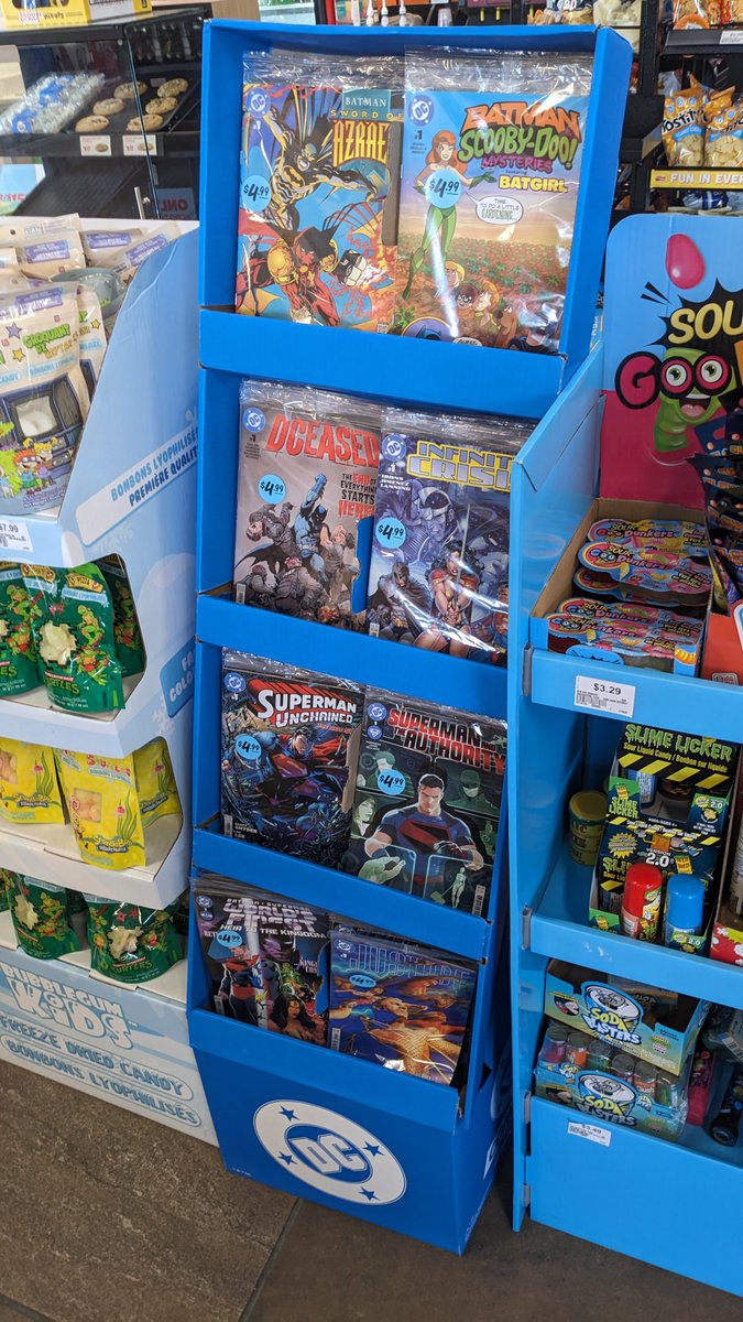 OMG, my corner store is selling comics! How cool is that. I had to buy this Azrael title by one of my favourite artists. Should I open it? 

Shout out to <a href="/DCOfficial/">DC</a> and <a href="/CircleKStores/">Circle K Stores</a>