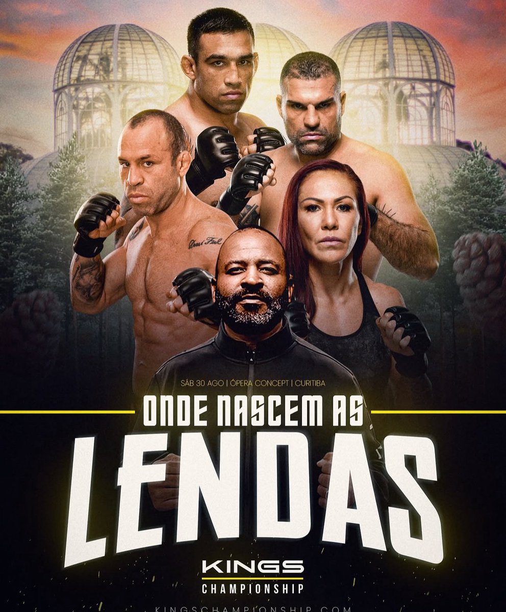 MMA returns to the city of legends.

📺 <a href="/kings_mma/">Rafael Cordeiro</a> launches his Kings Championship event tonight in Curitiba Brazil

youtube.com/live/2uQOBRVZx…