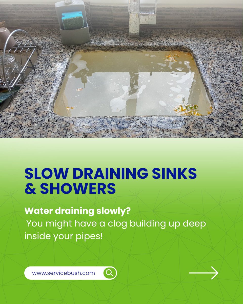 ServiceBush's tweet image. 🛑 Slow drains
🛑 Bad smells
🛑 Gurgling sounds
🛑 Mold on walls?

These are signs your drainage line is failing!

Let Service Bush fix it before it floods into a bigger problem.
📞 Book today!

#DrainageProblem #ServiceBush #HomeCare #Plumbing #LeakDetection #BlockedDrain