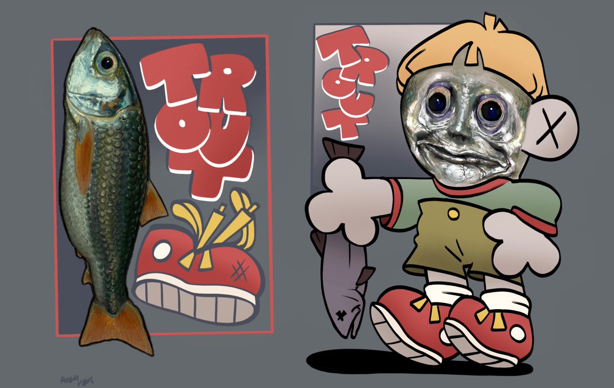 ArtistMonster24's tweet image. Fishy Fishy