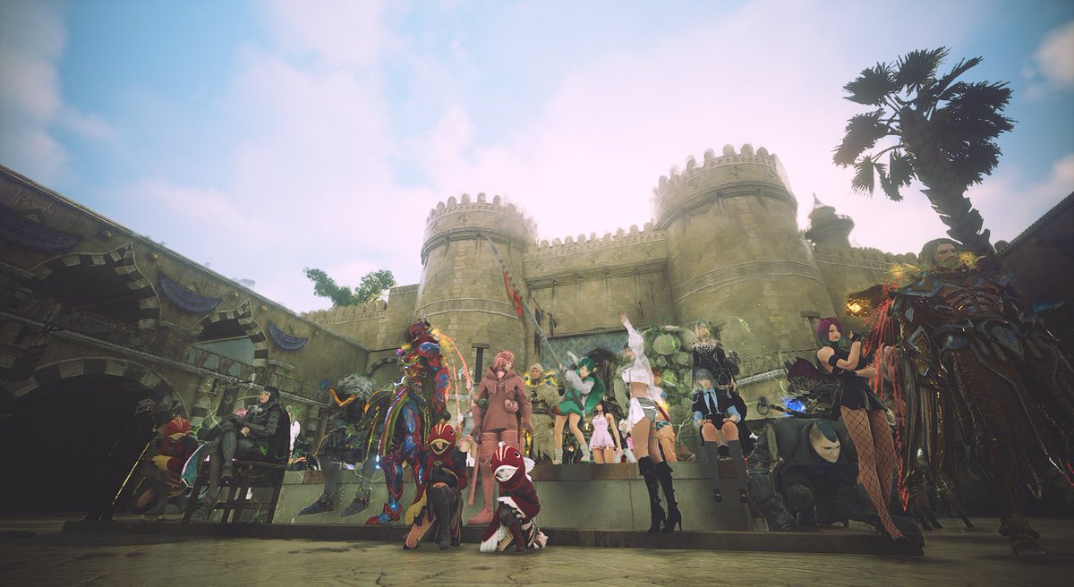 占領戦後PC不調で休ませてた💦
バレンシア勝利しました～感謝🙏
激戦だった。
#黒い砂漠PC #黒い砂漠SS部