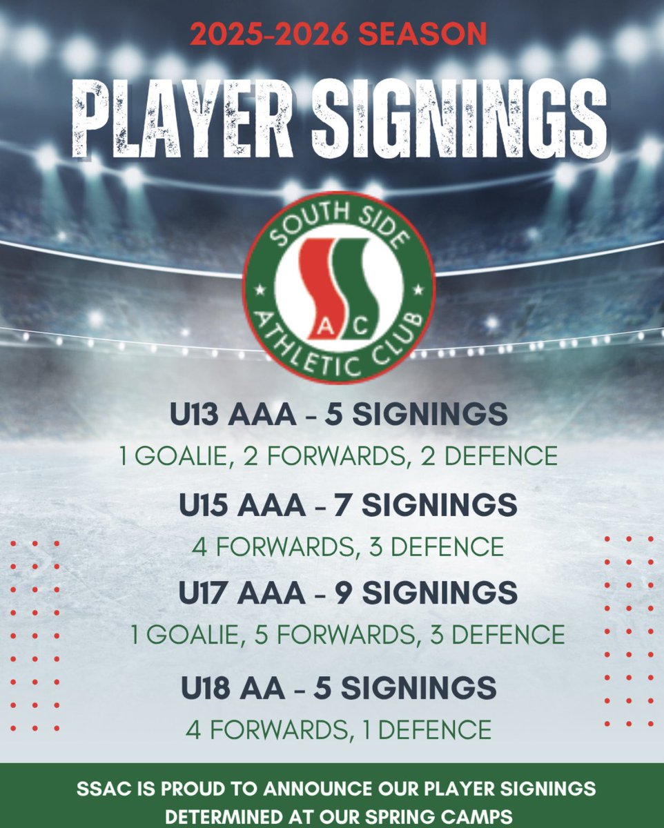SSAC Proud <a href="/SSACHockey/">SSAC Hockey</a> #elitehockey