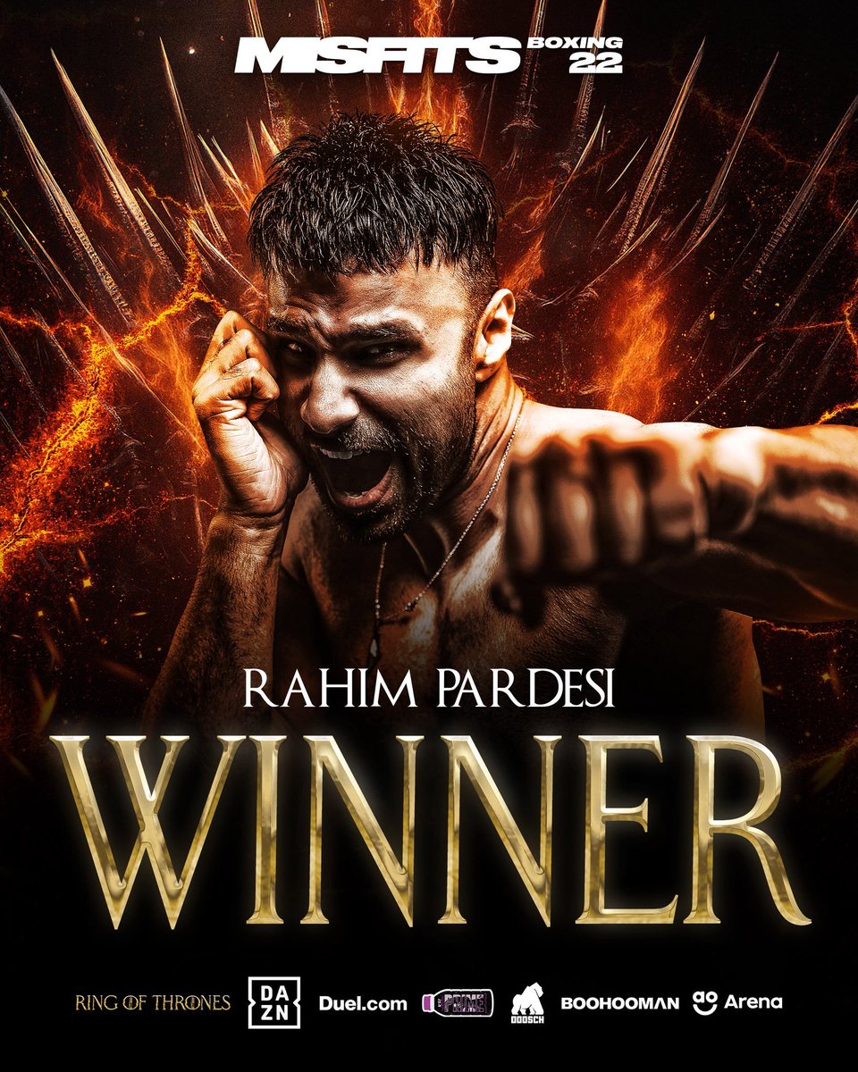 IfnBoxing's tweet photo. ‼️Rahim Perdesi Has Defeated Amadeusz Farrari🥊🔥
#misfits22 | #Series22 | #TillRockhold |
@DAZNBoxing | @IfnBoxing https://t.co/05EzoDlFU1