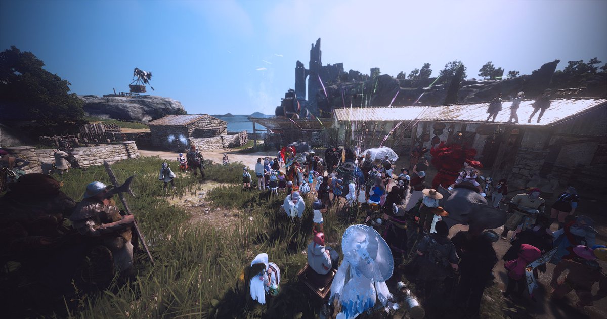 あと昨日のギルド博覧会も参加してきたよ。
#黒い砂漠PC #黒い砂漠SS部