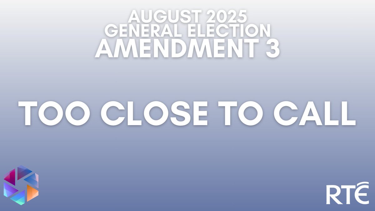 Amendment 3 - TOO  CLOSE TO CALL