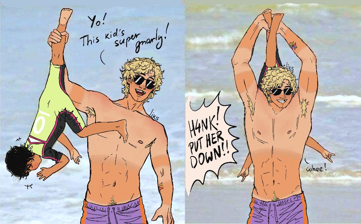 liksie_liks's tweet image. H4nk dad: lowkey extreme but always safe and playful