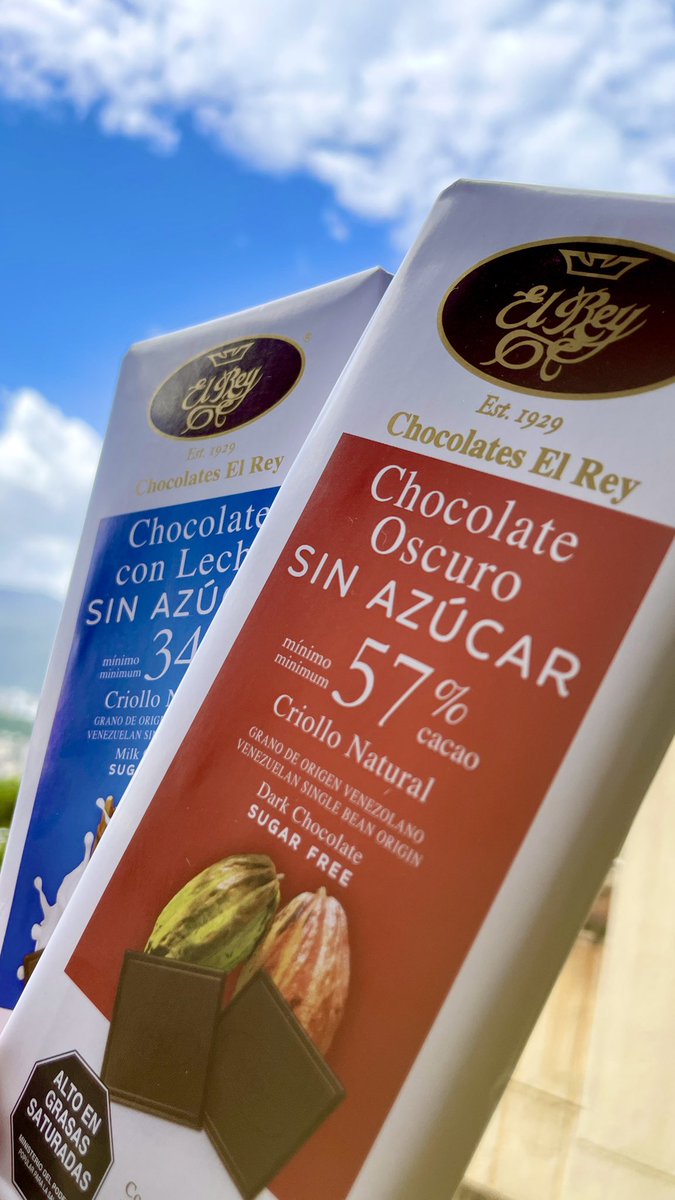 Día perfecto para un chocolatito sin azúcar.
Chocolates El Rey, cuenta con soluciones para quienes desean complacer el deseo por un alimento dulce con un chocolate sin azúcar.