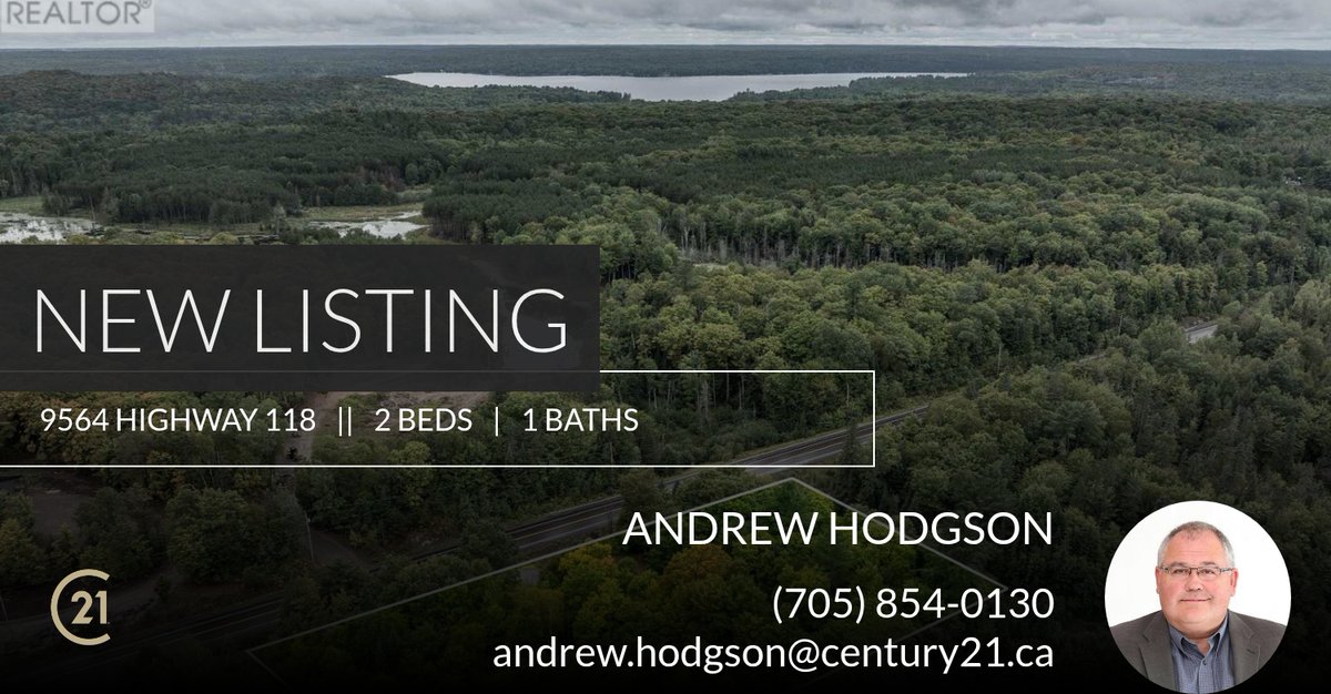 📍 New Listing 📍 Take a look at this fantastic new property that just hit the market located at 9564 Highway 118 in Algonquin Highlands (stanhope). Reach out here or at (705) 854-0130 for more information homeforsale.at/9564_HIGHWAY_1…