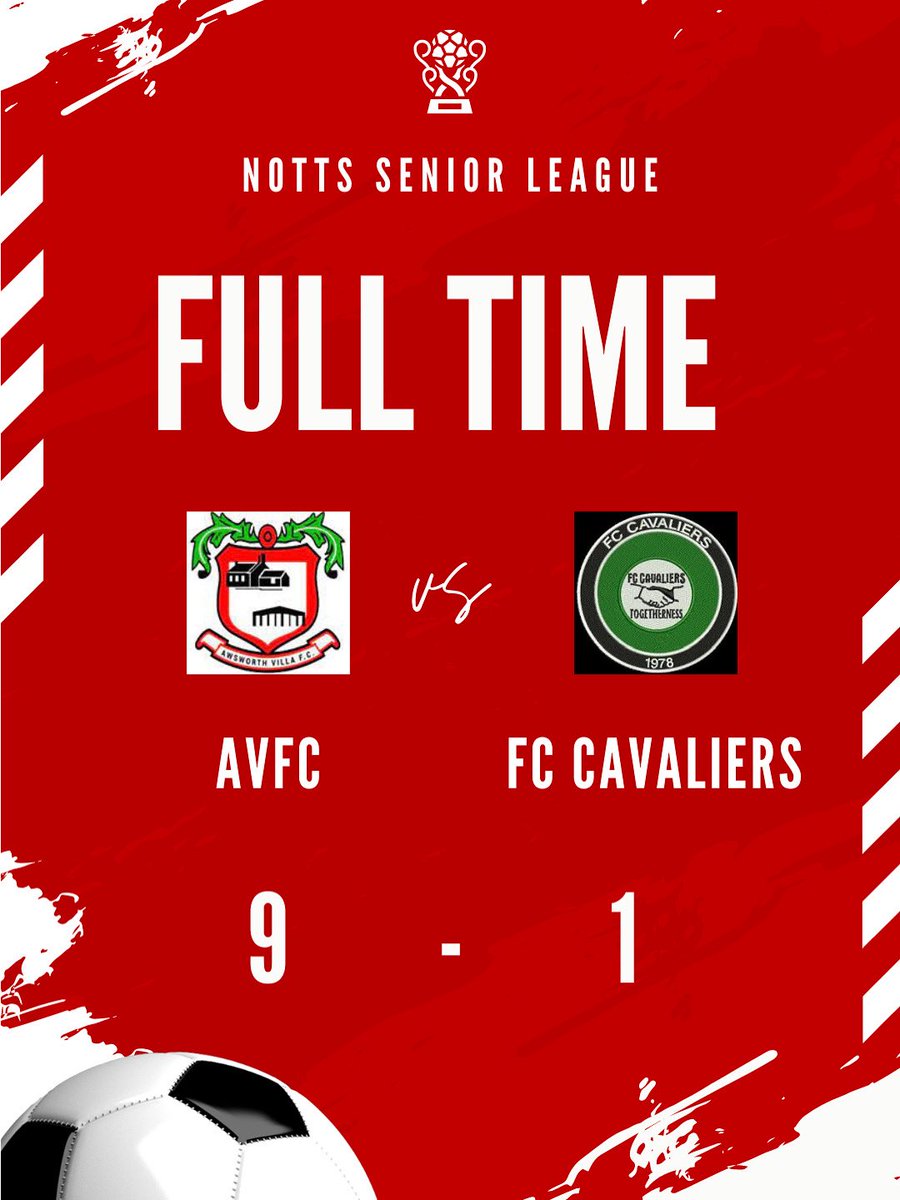 Good win away today for Villa as we register our first back to back wins of the season. 🔴⚪️

⚽️⚽️⚽️ Darren Fotso
⚽️⚽️ Ethan Shipstone
⚽️ Tom Scott
⚽️ Luke Coxon
⚽️ Ryan Marsh
⚽️ Robbie Manners

#utv