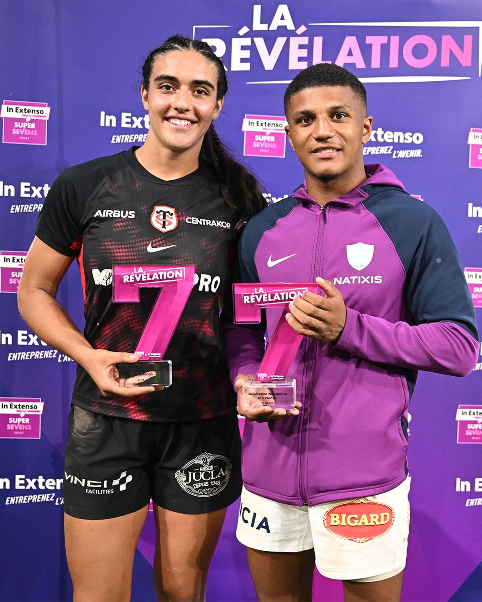 Vous avez élu Révélation masculine <a href="/inextensofr/">In Extenso</a> de l’étape de Pau… 🥁

Paul Rocher qui a su monter en puissance tout au long de ce mois d’août avec son équipe le <a href="/racing92/">Racing 92</a> 🌟