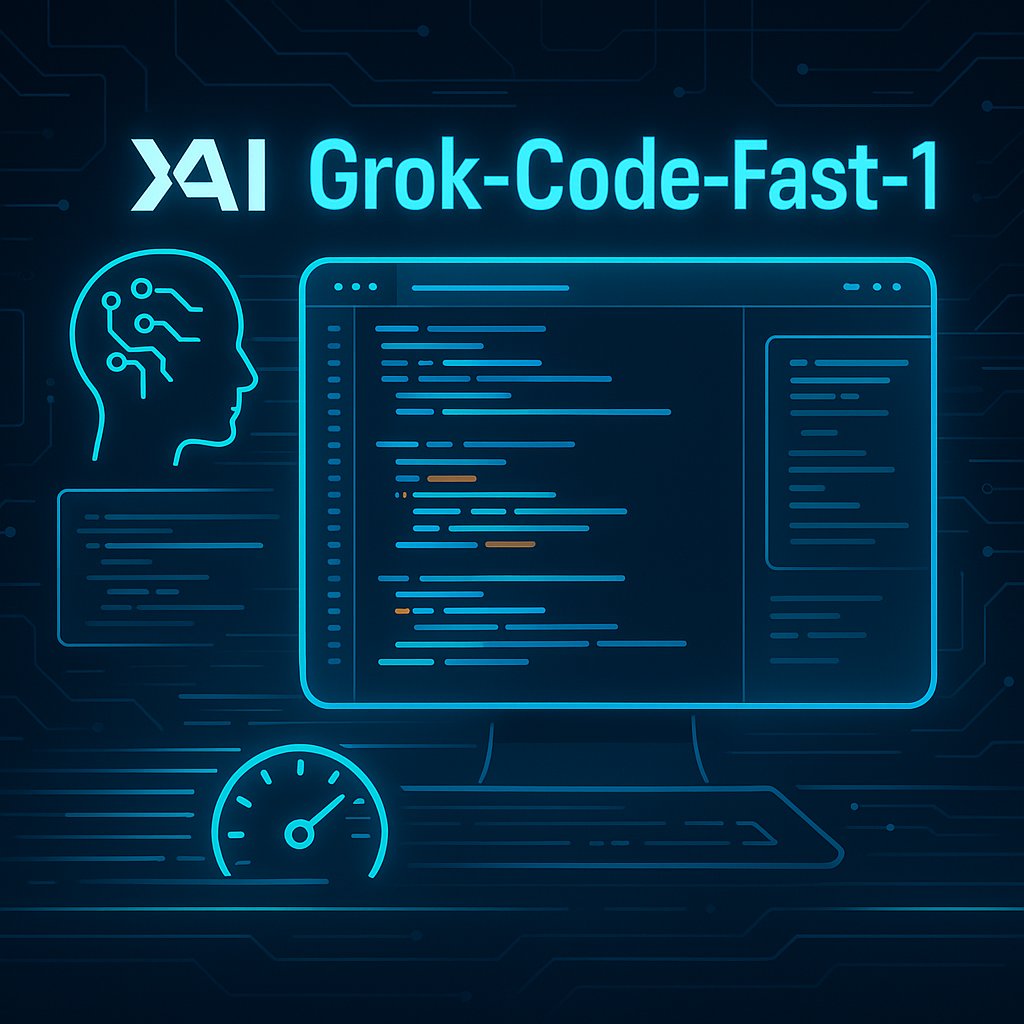 AI_Binger_'s tweet image. XAI Launches “grok-code-fast-1” For Agentic Coding - AI Binger
#xAI #grokcodefast1 #codingagent #artificalintelligence #ainews #aiupdates
Read it here: aibinger.com/ai-news/ai-too…