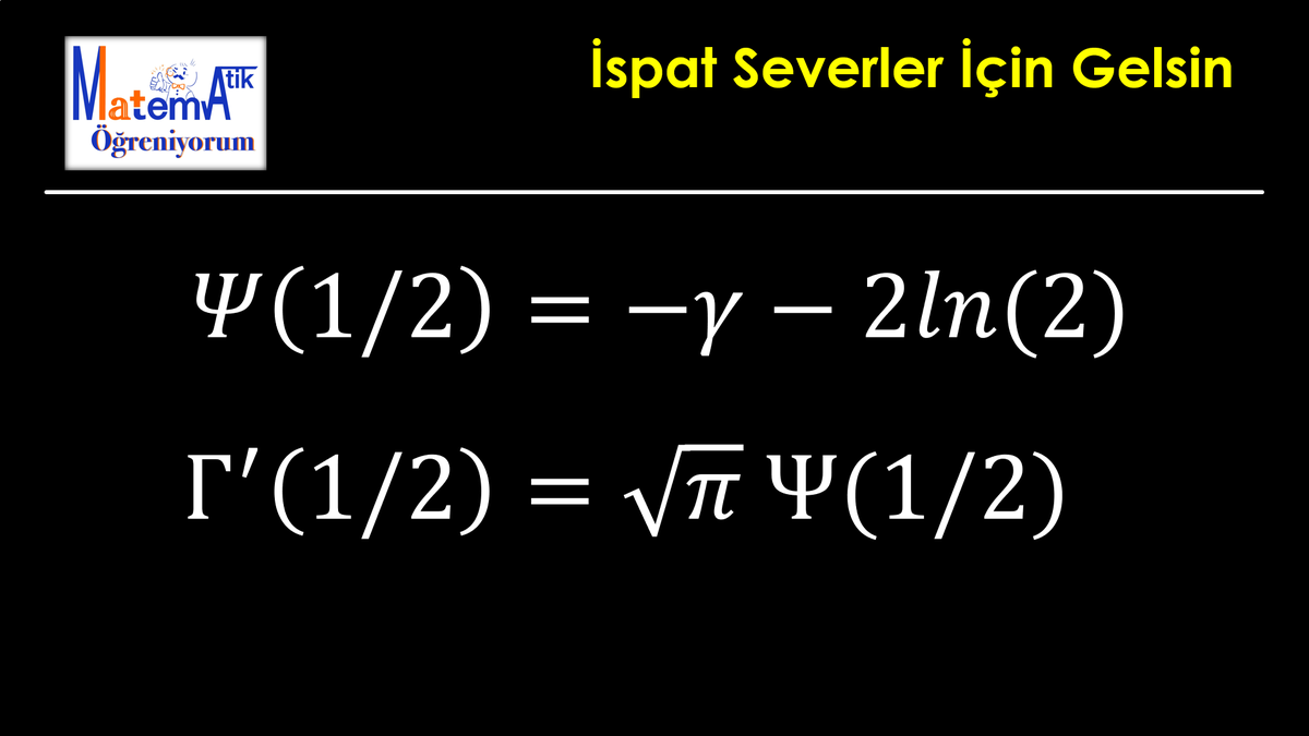 VolkanK14488023's tweet photo. Yeni video yayında.
İyi seyirler...😉

Tüm videolara YouTube
kanalımdan ulaşabilirsiniz.

İspat sevenler için gelsin...

#maths #matematik #proof #ispat #derivative #türev #integral #gammafunction #betafunction #digammafunction

https://t.co/uIsQhjbJyf https://t.co/LJnSa8xnaK