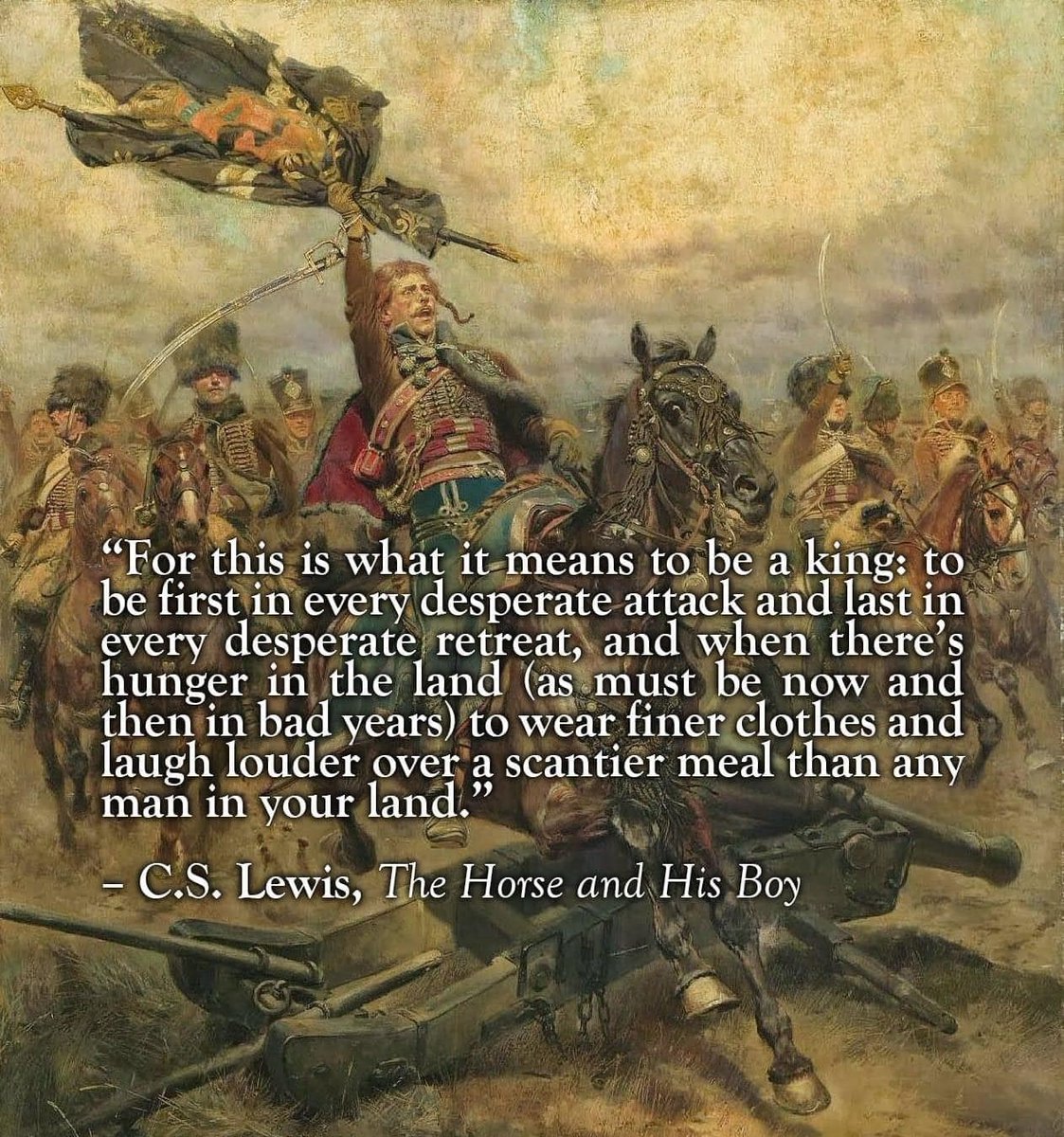 GigaBasedDad's tweet image. CS Lewis understood