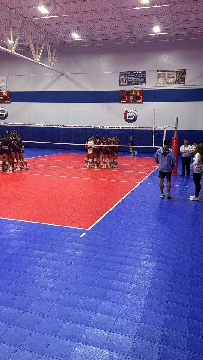 Girls volleyball at PNHS Crimson Classic