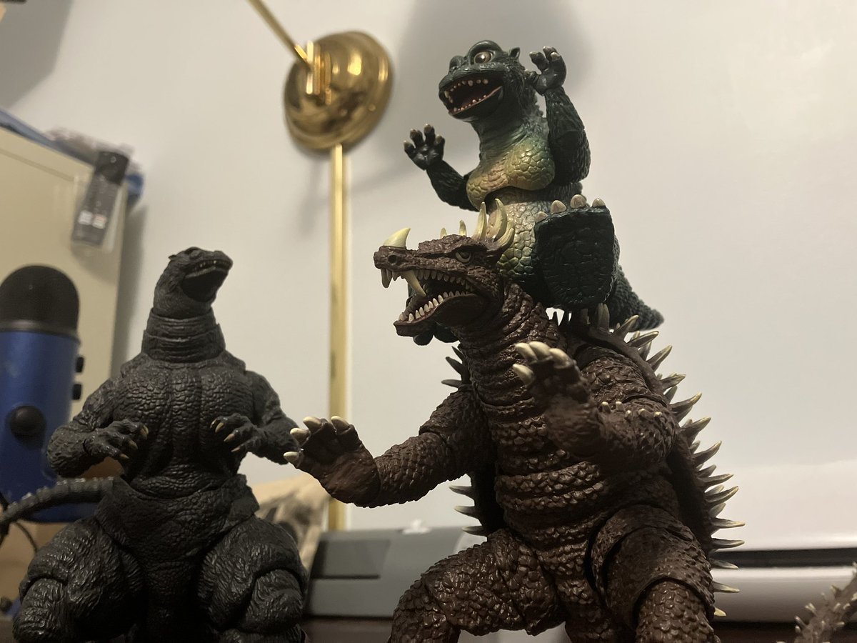 Uncle Anguirus! #godzilla #godzillajr #gojira #anguirus #shmonsterarts