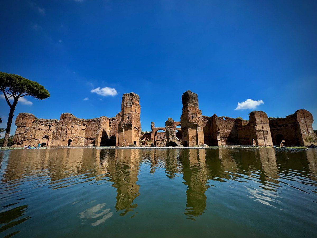 The Romans were known for their bathhouses, built so well that they stand even today. One of the more famous examples are the Baths of Caracalla, in Rome, Italy, which were likely built between 212 and 218 AD and served as the inspiration for many other works. #WhiteExcellence