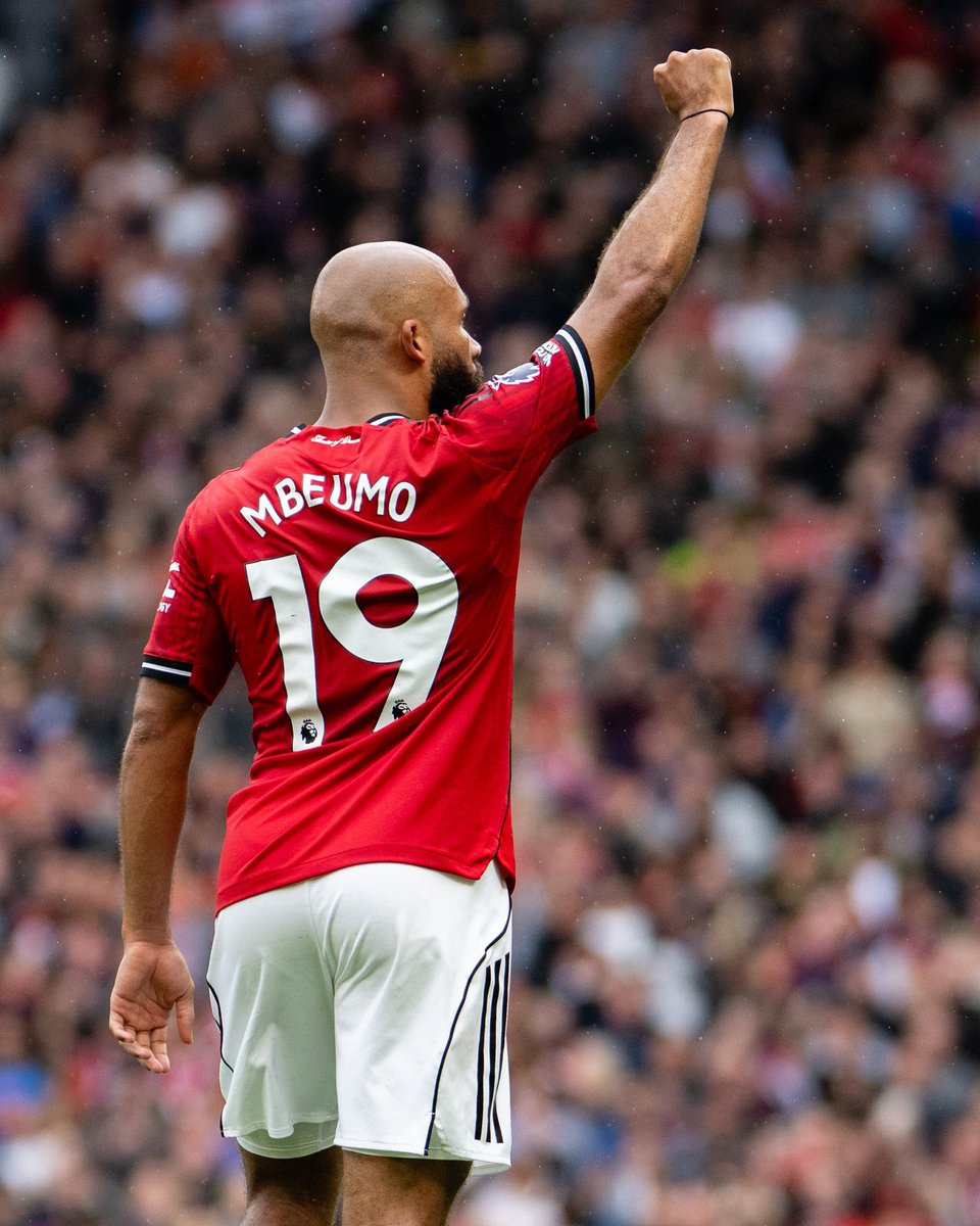 First PL goal for Bryan Mbuemo 🇨🇲🔴