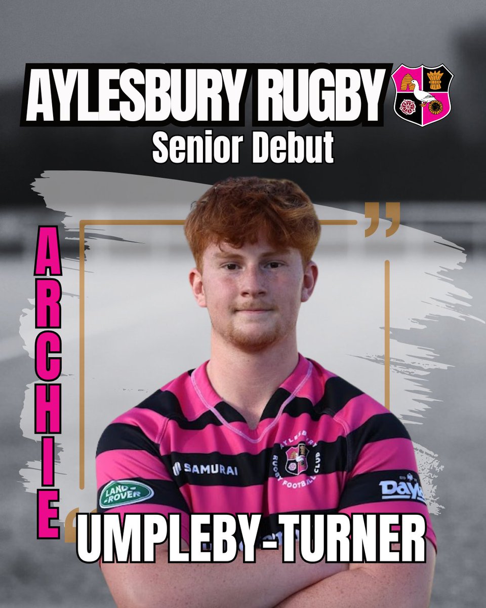 💗🖤 SENIOR DEBUT – ARCHIE UMPLEBY-TURNER 🖤💗

Big shoutout to Archie Umpleby-Turner for making his senior debut at Aylesbury! 🏉  Let’s give him a warm welcome! 👏 

#AylesburyRugby #MagentaAndBlack #COYAs #RugbyFamily #GrassrootsRugby