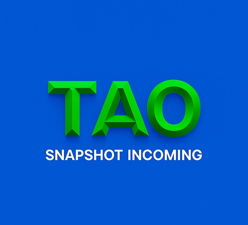 abeed6916's tweet photo. 🚨 Don’t Miss Out on $TAO Mining⛏️ "SNAPSHOT INCOMING" 👀

💎 Earn $TAO by Engaging:
❤️ LIKE = $TAO
🔁 RETWEET = $TAO
💬 COMMENT = $TAO

🔥 1 $TAO = $350+

🍁 Stay Active with @inspectxyz @NuanceSubnet 
#NuanceInspectxyz https://t.co/O8XdrglfiE