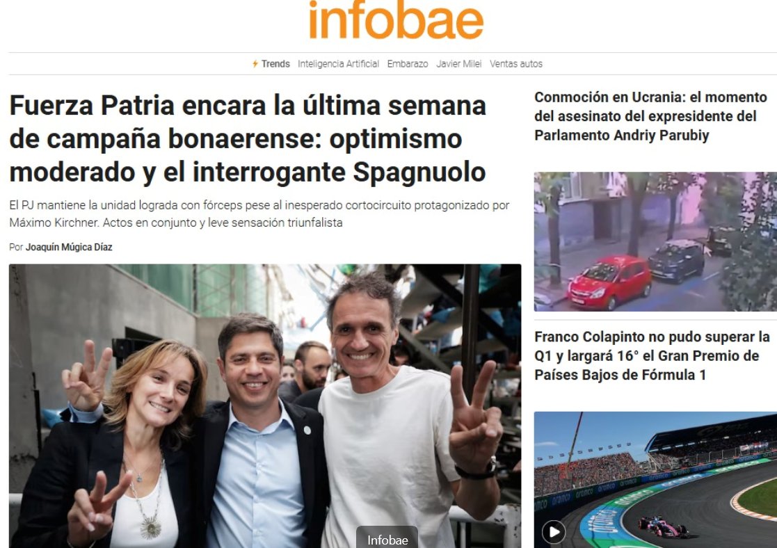 📢🔴TODOS CONTRA MILEI
Los medios tienen indignacion selectiva

Parece que las 613 Renault Kangoo pagadas a 4 veces su valor de mercado en 2023 por Malena Galmarini y su gente (a USD 42.000 de 2023) son irrelevantes

Se acepta que estos muñecos se presenten como candidatos