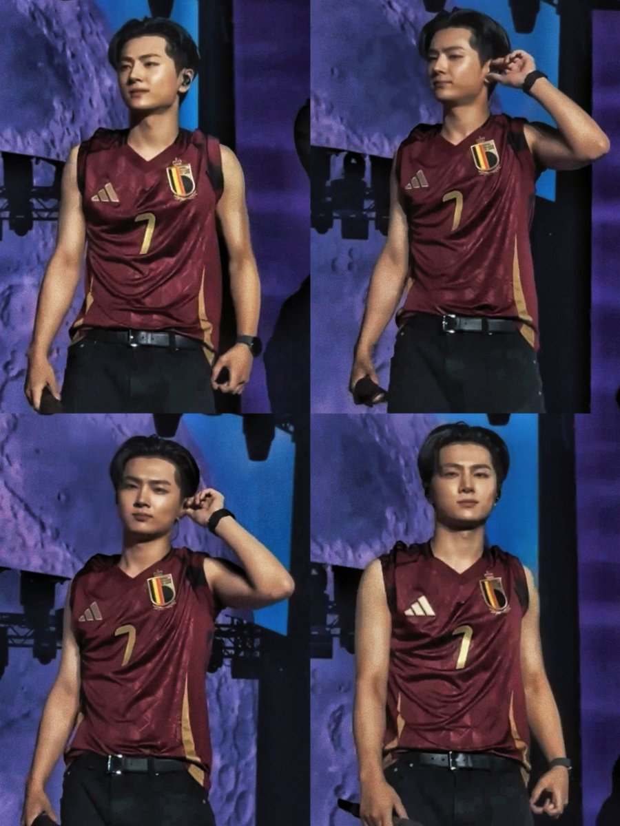 noisynj's tweet image. HE’S BULKING