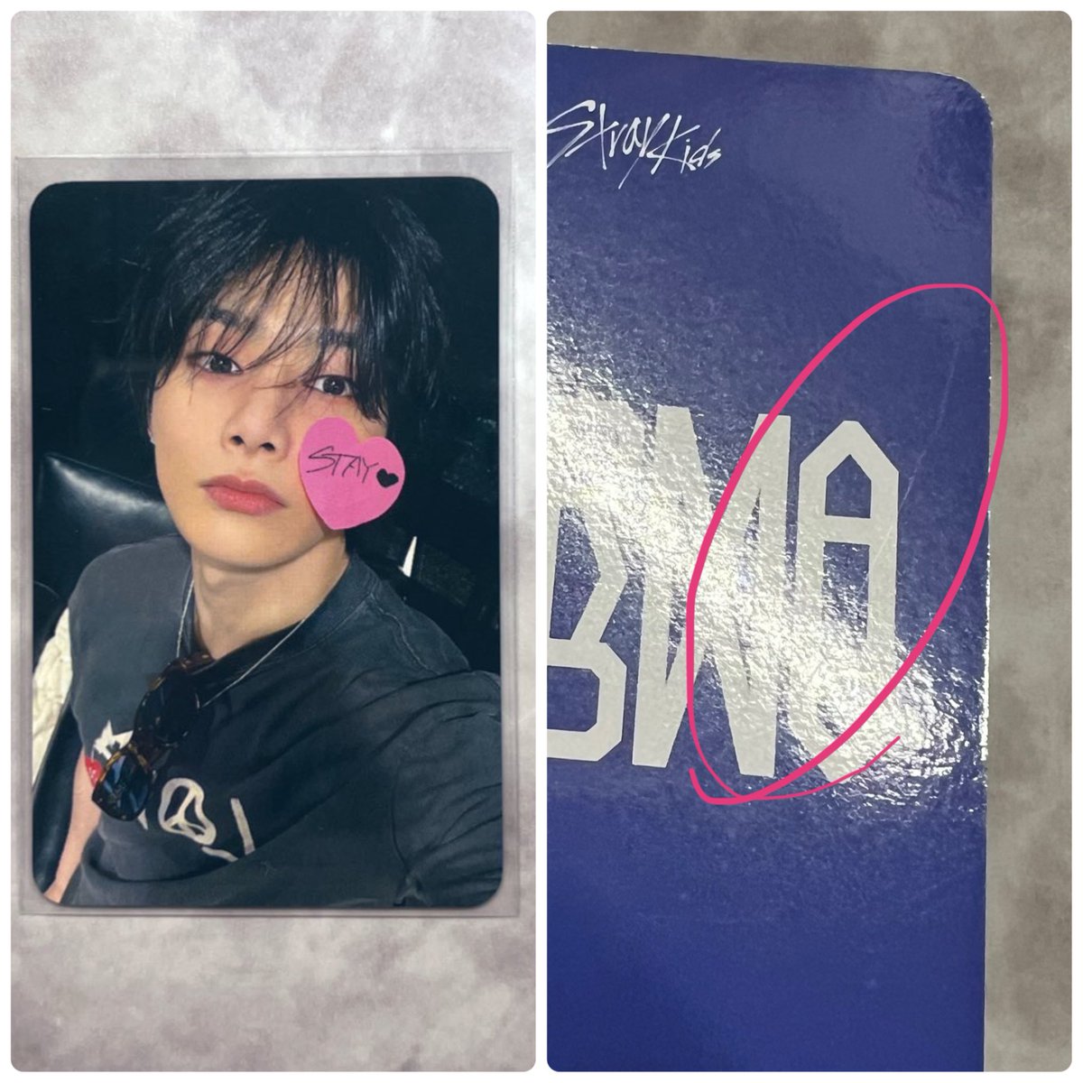 komugiko143's tweet photo. straykids スキズ SKZOO SKZ KARMA 
トレカ withmuu 交換

【譲】 withmuu アイエン

【求】 同異種 ヒョンジン

・⚠️画像のとおり、裏面に薄くですが擦れの初期キズがございます。
ご理解いただける方のみお気軽にお声掛けくださいませ☺️✨

よろしくお願いいたします🙇🏻‍♀️ https://t.co/9iahrFtVdX