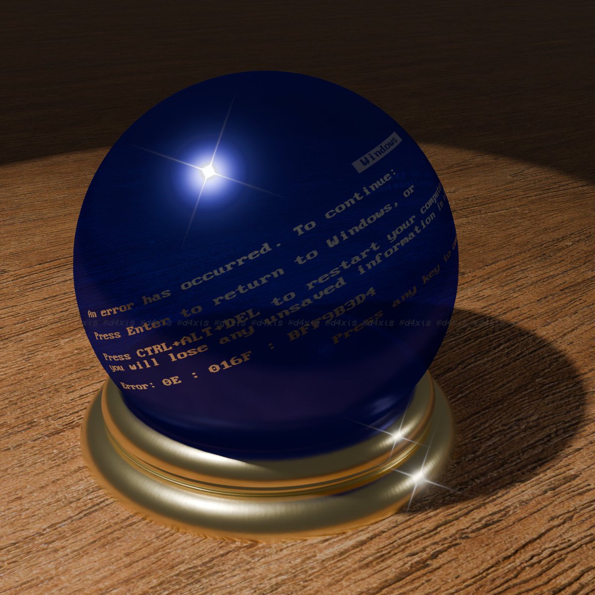 💫#aesthetic #orb #windows #blender #blendering #90s #retro