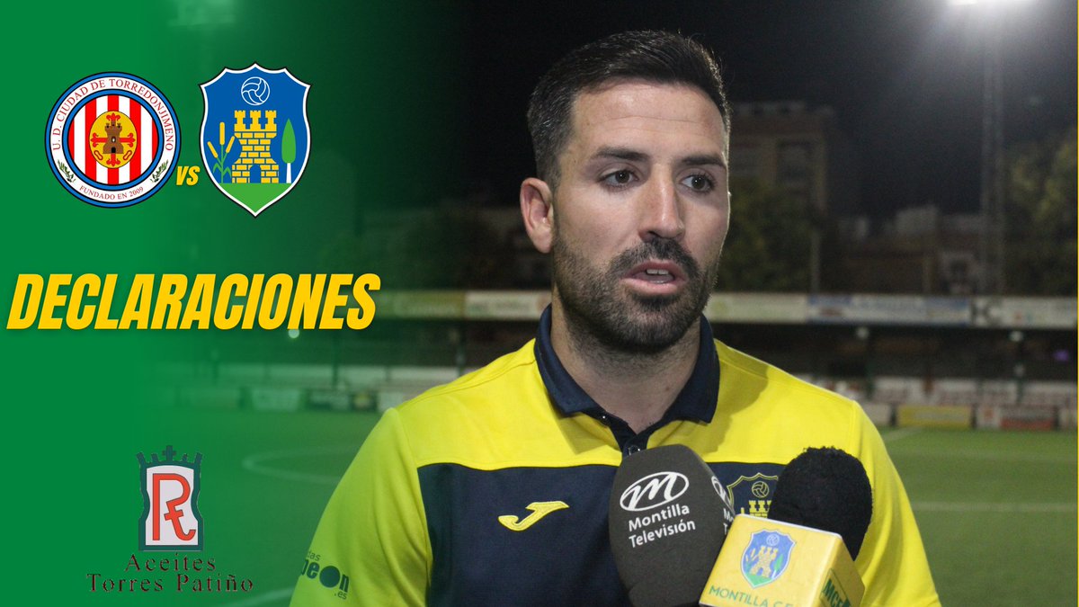 🗣𝗗𝗘𝗖𝗟𝗔𝗥𝗔𝗖𝗜𝗢𝗡𝗘𝗦 | <a href="/10Alfonso4/">Alfonso Luque</a> "El equipo ha estado bien ante un equipo de superior categoría, poco a poco vamos cogiendo el nivel deseado."🎥

👉 montillacf.es/2025/08/declar…

¡¡Vamos, Montilla!! 💛💚⚽

#Montilla #MontillaCF #MCF