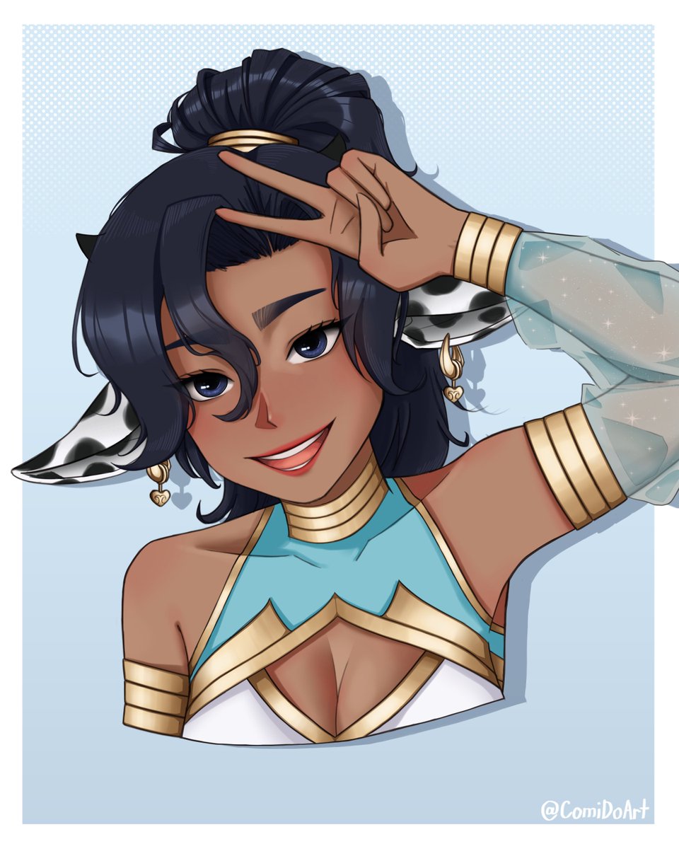 COMI ART - Comms Open @VGEN✨ (@comidoart) on Twitter photo Headshot commission of their OC Xochitl for <a href="/FehGodly/">Godly Toto (NO LEAKS PLEASE✨)</a>!✨
Thank you for Commissioning me!🙌
#VGenComm #VGen #commissionart Headshot commission of their OC Xochitl for <a href="/FehGodly/">Godly Toto (NO LEAKS PLEASE✨)</a>!✨
Thank you for Commissioning me!🙌
#VGenComm #VGen #commissionart
