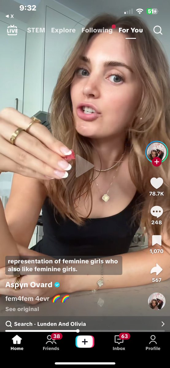 i’m so tired of seeing people say fem4fem is not represented at all and it’s rare …. ma’am you are apart of the majority